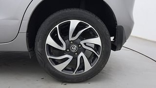 Used 2021 Toyota Glanza [2019-2022] G Petrol Manual tyres LEFT REAR TYRE RIM VIEW