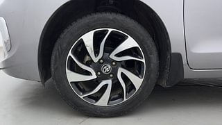 Used 2021 Toyota Glanza [2019-2022] G Petrol Manual tyres LEFT FRONT TYRE RIM VIEW