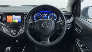 Used 2021 Toyota Glanza [2019-2022] G Petrol Manual interior STEERING VIEW