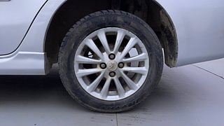 Used 2011 Toyota Etios [2010-2017] VX Petrol Manual tyres LEFT REAR TYRE RIM VIEW