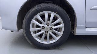 Used 2011 Toyota Etios [2010-2017] VX Petrol Manual tyres LEFT FRONT TYRE RIM VIEW