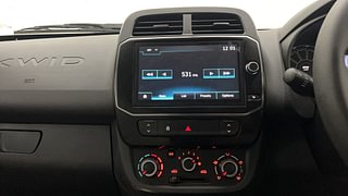 Used 2023 Renault Kwid 1.0 RXT AMT SCE Petrol Automatic interior MUSIC SYSTEM & AC CONTROL VIEW