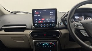 Used 2021 Ford EcoSport [2020-2021] Titanium + 1.5L Ti-VCT AT Petrol Automatic interior MUSIC SYSTEM & AC CONTROL VIEW