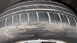 Used 2013 Volkswagen Polo [2010-2014] Highline1.2L (P) Petrol Manual tyres LEFT FRONT TYRE TREAD VIEW