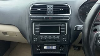 Used 2013 Volkswagen Polo [2010-2014] Highline1.2L (P) Petrol Manual interior MUSIC SYSTEM & AC CONTROL VIEW