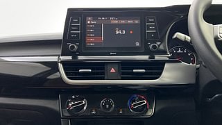 Used 2020 Kia Seltos HTK Plus G Petrol Manual interior MUSIC SYSTEM & AC CONTROL VIEW