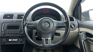 Used 2013 Volkswagen Polo [2010-2014] Highline1.2L (P) Petrol Manual interior STEERING VIEW