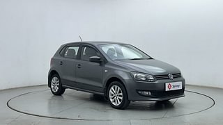 Used 2013 Volkswagen Polo [2010-2014] Highline1.2L (P) Petrol Manual exterior RIGHT FRONT CORNER VIEW