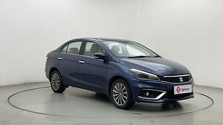 Used 2019 Maruti Suzuki Ciaz Alpha Petrol Petrol Manual exterior RIGHT FRONT CORNER VIEW