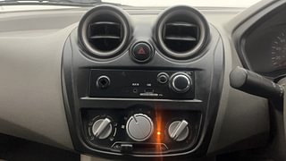 Used 2015 Datsun GO [2014-2019] T Petrol Manual interior MUSIC SYSTEM & AC CONTROL VIEW