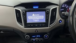 Used 2016 Hyundai Creta [2015-2018] 1.6 SX Plus Auto Petrol Petrol Automatic interior MUSIC SYSTEM & AC CONTROL VIEW