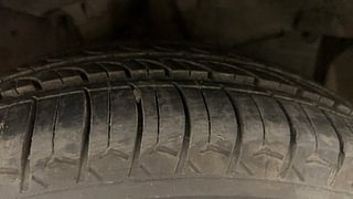 Used 2015 honda Jazz V CVT Petrol Automatic tyres RIGHT FRONT TYRE TREAD VIEW