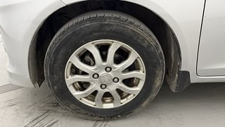 Used 2015 Honda Amaze [2013-2016] 1.2 VX i-VTEC Petrol Manual tyres LEFT FRONT TYRE RIM VIEW