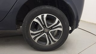 Used 2022 Tata Tiago Revotron XZ Plus CNG Petrol+cng Manual tyres LEFT REAR TYRE RIM VIEW