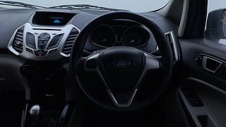 Used 2015 Ford EcoSport [2013-2015] Titanium 1.5L Ti-VCT Petrol Manual interior STEERING VIEW