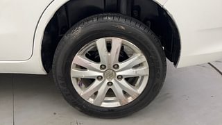 Used 2015 Maruti Suzuki Ertiga [2015-2018] ZXI+ Petrol Manual tyres LEFT REAR TYRE RIM VIEW