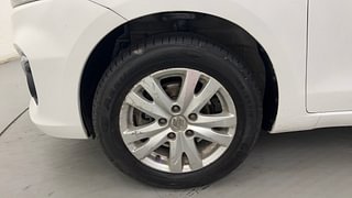 Used 2015 Maruti Suzuki Ertiga [2015-2018] ZXI+ Petrol Manual tyres LEFT FRONT TYRE RIM VIEW