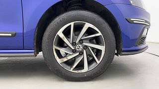 Used 2021 Volkswagen Polo [2018-2022] Comfortline 1.0L (P) Petrol Manual tyres RIGHT FRONT TYRE RIM VIEW