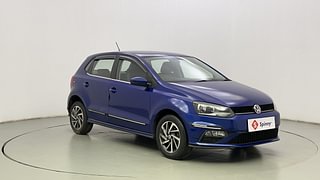 Used 2021 Volkswagen Polo [2018-2022] Comfortline 1.0L (P) Petrol Manual exterior RIGHT FRONT CORNER VIEW