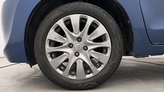Used 2018 Maruti Suzuki Baleno [2015-2019] Zeta AT Petrol Petrol Automatic tyres LEFT FRONT TYRE RIM VIEW