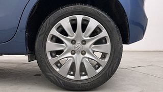 Used 2018 Maruti Suzuki Baleno [2015-2019] Zeta AT Petrol Petrol Automatic tyres LEFT REAR TYRE RIM VIEW