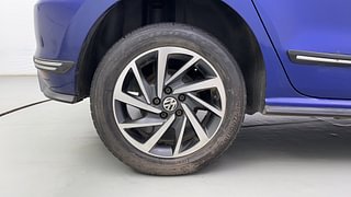 Used 2021 Volkswagen Polo [2018-2022] Comfortline 1.0L (P) Petrol Manual tyres RIGHT REAR TYRE RIM VIEW
