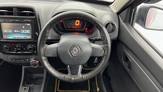 Used 2017 Renault Kwid [2015-2019] 1.0 RXT AMT Petrol Automatic interior STEERING VIEW