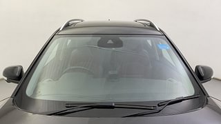 Used 2022 MG Motors Astor Savvy 1.3 Turbo AT S Red Petrol Automatic exterior FRONT WINDSHIELD VIEW