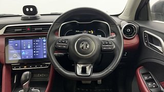 Used 2022 MG Motors Astor Savvy 1.3 Turbo AT S Red Petrol Automatic interior STEERING VIEW