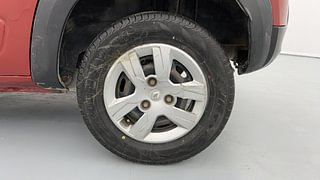 Used 2017 Renault Kwid [2015-2019] 1.0 RXT AMT Petrol Automatic tyres LEFT REAR TYRE RIM VIEW