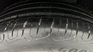 Used 2022 MG Motors Astor Savvy 1.3 Turbo AT S Red Petrol Automatic tyres LEFT REAR TYRE TREAD VIEW