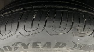 Used 2022 MG Motors Astor Savvy 1.3 Turbo AT S Red Petrol Automatic tyres LEFT FRONT TYRE TREAD VIEW