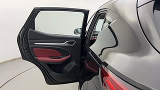 Used 2022 MG Motors Astor Savvy 1.3 Turbo AT S Red Petrol Automatic interior LEFT REAR DOOR OPEN VIEW