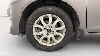 Used 2013 Honda Amaze [2013-2016] 1.2 VX i-VTEC Petrol Manual tyres LEFT FRONT TYRE RIM VIEW