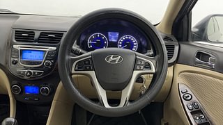 Used 2013 Hyundai Verna [2011-2015] Fluidic 1.6 CRDi SX Diesel Manual interior STEERING VIEW