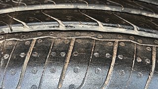 Used 2021 honda City V 4th Gen Petrol Manual tyres LEFT REAR TYRE TREAD VIEW