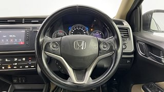 Used 2021 honda City V 4th Gen Petrol Manual interior STEERING VIEW