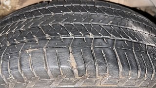 Used 2015 Mahindra XUV500 [2011-2015] W6 Diesel Manual tyres LEFT REAR TYRE TREAD VIEW