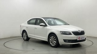 Used 2015 Skoda Octavia [2013-2017] Elegance 1.8 TSI AT Petrol Automatic exterior RIGHT FRONT CORNER VIEW