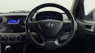 Used 2015 Hyundai Grand i10 [2013-2017] Asta AT 1.2 Kappa VTVT Petrol Automatic interior STEERING VIEW