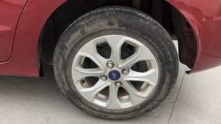 Used 2018 Ford Figo Aspire Titanium 1.2 Ti-VCT Petrol Manual tyres LEFT REAR TYRE RIM VIEW