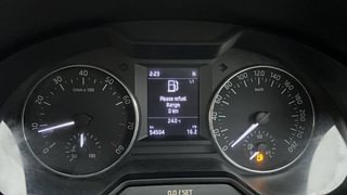 Used 2015 Skoda Octavia [2013-2017] Elegance 1.8 TSI AT Petrol Automatic interior CLUSTERMETER VIEW