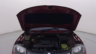 Used 2019 Renault Kwid [2015-2019] 1.0 RXT AMT Opt Petrol Automatic engine ENGINE & BONNET OPEN FRONT VIEW