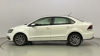 Used 2022 volkswagen Vento Highline Plus 1.0L TSI Petrol AT Petrol Automatic exterior LEFT SIDE VIEW