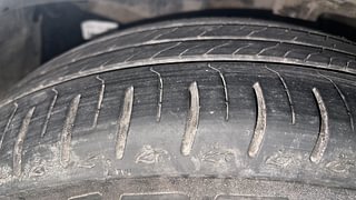 Used 2018 Honda City [2017-2020] ZX CVT Petrol Automatic tyres LEFT FRONT TYRE TREAD VIEW