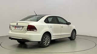 Used 2022 volkswagen Vento Highline Plus 1.0L TSI Petrol AT Petrol Automatic exterior RIGHT REAR CORNER VIEW