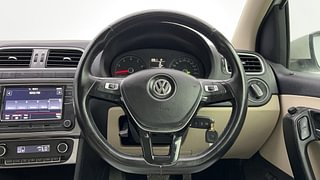Used 2022 volkswagen Vento Highline Plus 1.0L TSI Petrol AT Petrol Automatic interior STEERING VIEW