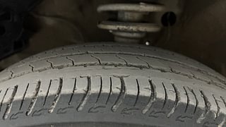 Used 2021 maruti-suzuki S-Presso VXI Plus Petrol Manual tyres LEFT FRONT TYRE TREAD VIEW