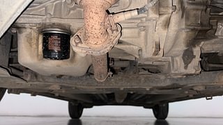 Used 2014 Maruti Suzuki Ritz Vxi BS-IV Petrol Manual extra FRONT LEFT UNDERBODY VIEW