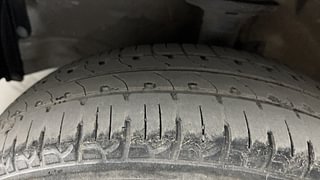 Used 2017 Maruti Suzuki Wagon R 1.0 [2015-2019] VXI AMT Petrol Automatic tyres LEFT FRONT TYRE TREAD VIEW
